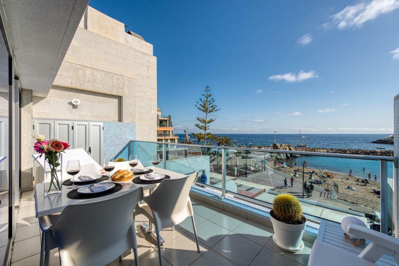 Teresita Mogamar Beachfront Puerto De Mogan Eksteriør bilde